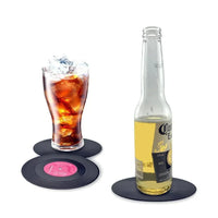 Funki Buys | Coasters | Vinyl Retro Record Coasters 6 Pcs Set