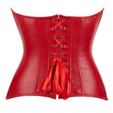 Funki Buys | Lingerie | Women's Faux Leather Fitted Corset