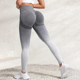 Funki Buys | Pants | Women's Gradient Smile Yoga Pants