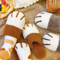 Funki Buys | Shoes | Women's Cute Cat Paw Slippers