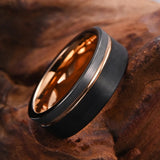 Funki Buys | Rings | Men's Two Tone Wedding Engagement Ring