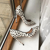 Funki Buys | Shoes | Women's White Black Spotted Heels