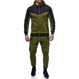 Funki Buys | Activewear | Men's Hooded Sporty Track Suit Set