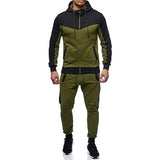Funki Buys | Activewear | Men's Hooded Sporty Track Suit Set