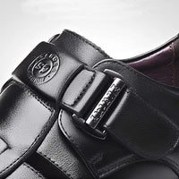 Funki Buys | Shoes | Men's Closed Toe Buckle Strap Sandals