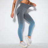 Funki Buys | Pants | Women's Gradient Smile Yoga Pants