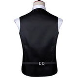 Funki Buys | Vests | Men's 4 Pcs Formal Gold Vest Tie Set