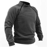 Funki Buys | Sweaters | Men's Stand-up Collar Mock Neck Pullover