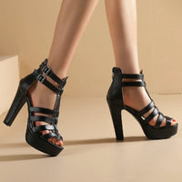 Funki Buys | Shoes | Women's Platform Gladiator Stilettos