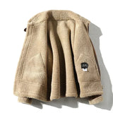 Funki Buys | Jackets | Men's Faux Leather and Sheepskin Jacket