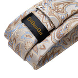 Funki Buys | Neckties | Men's Stylish 3 Pcs Paisley Tie Set