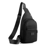 Funki Buys | Bags | Canvas Multi Pocket Crossbody Chest Bag