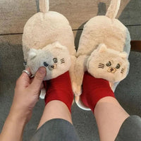 Funki Buys | Shoes | Women's Soft Cat Hug Slippers