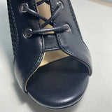 Funki Buys | Boots | Women's Mesh Peep Toe Stiletto Booties