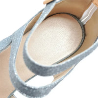 Funki Buys | Shoes | Women's Sequin Peep Toe Platform Sandal
