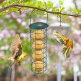 Funki Buys | Pet Feeders | Hanging  Bird Seed Metal Feeder