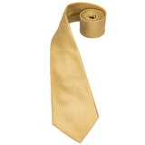 Funki Buys | Neckties | Men's Formal 3pcs Gold Tie Set