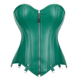 Funki Buys | Lingerie | Women's Faux Leather Fitted Corset