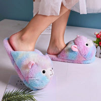 Funki Buys | Shoes | Women's Fluffy Alpaca Slippers