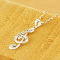 Funki Buys | Necklaces | Unisex Stainless Steel Music Note Necklaces