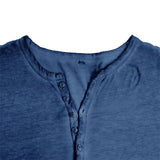 Funki Buys | Shirts | Men's Casual Long Sleeve Henly Shirt