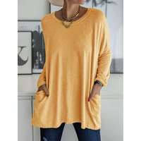 Funki Buys | Shirts | Women's Round Neck Stretch T-Shirt