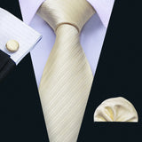 Funki Buys | Neckties | Men's Classic Formal 3pcs Tie Set