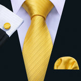 Funki Buys | Neckties | Men's Classic Formal 3pcs Tie Set