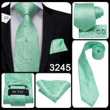 Funki Buys | Neckties | Men's 3 Pcs Elegant Formal Silk Tie Sets