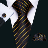Funki Buys | Neckties | Men's Classic Formal 3pcs Tie Set