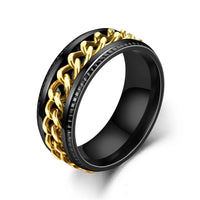 Funki Buys | Rings | Men's Moveable Ring | Titanium Steel Ring
