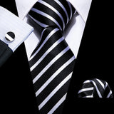 Funki Buys | Neckties | Men's Classic Formal 3pcs Tie Set