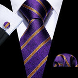 Funki Buys | Neckties | Men's Classic Formal 3pcs Tie Set