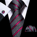 Funki Buys | Neckties | Men's Classic Formal 3pcs Tie Set