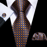 Funki Buys | Neckties | Men's Classic Formal 3pcs Tie Set