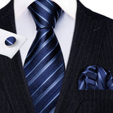 Funki Buys | Neckties | Men's Classic Formal 3pcs Tie Set