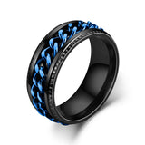 Funki Buys | Rings | Men's Moveable Ring | Titanium Steel Ring