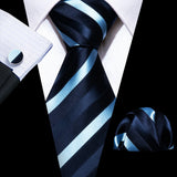 Funki Buys | Neckties | Men's Classic Formal 3pcs Tie Set