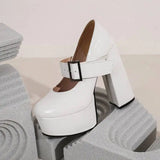 Funki Buys | Shoes | Women's Super-high Mary Jane Platforms