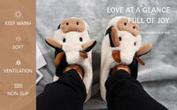 Funki Buys | Shoes | Women's Cute Soft Cow Slipper