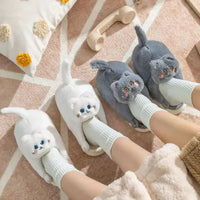 Funki Buys | Shoes | Women's Soft Cat Hug Slippers