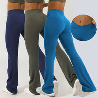 Funki Buys | Pantalons | Leggings évasés de yoga tendance pour femmes