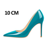 Funki Buys | Shoes | Women's Stylish Patent Leather Stilettos