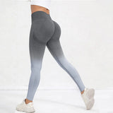 Funki Buys | Pants | Women's Gradient Smile Yoga Pants