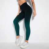 Funki Buys | Pants | Women's Gradient Smile Yoga Pants