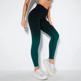 Funki Buys | Pants | Women's Gradient Smile Yoga Pants
