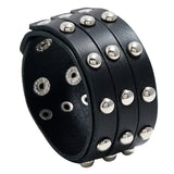 Funki Buys | Bracelets | Unisex Wide Cuff Goth Bracelet