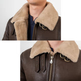 Funki Buys | Jackets | Men's Faux Leather Fleece Bomber Jacket