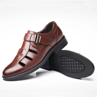 Funki Buys | Shoes | Men's Closed Toe Buckle Strap Sandals