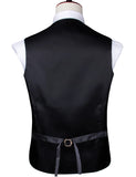 Funki Buys | Vests | Men's 4 Pcs Dark Gold Paisley Tie Set